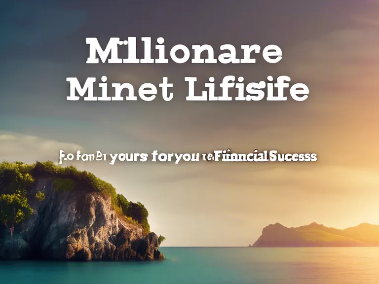 Millionaire Mindset Financial Success Lifestyle